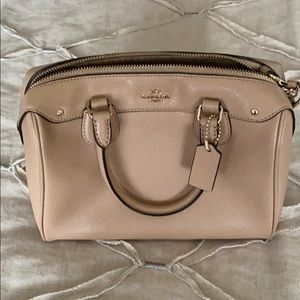 Tan Coach Handbag